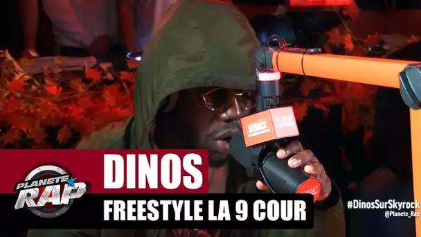 Dinos - Freestyle la 9 cour #PlanèteRap