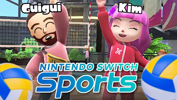 LA MEILLEURE EQUIPE EN VOLLEYBALL ET TENNIS SUR NINTENDO SWITCH SPORTS !