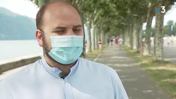 Coronavirus : le port du masque pas encore respecté à Aix-les-Bains et Chambéry