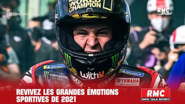 Les grands moments du sport français en 2021 : Quartararo champion du monde moto GP