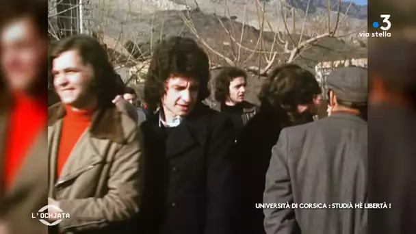 Memoria : Retour en images sur les 40 ans de l'Université de Corse.