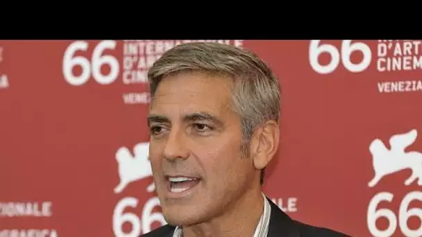 George Clooney victime d&#039;un accident de scooter