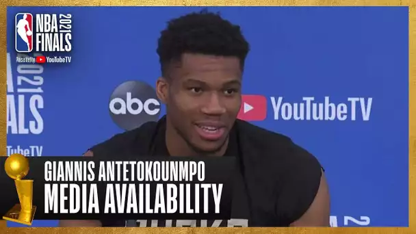 Giannis Antetokounmpo #NBAFinals Media Availability | July 16th, 2021