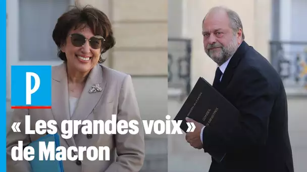 Avec Dupond Moretti et Bachelot, Macron joue la carte des fortes «personnalités»