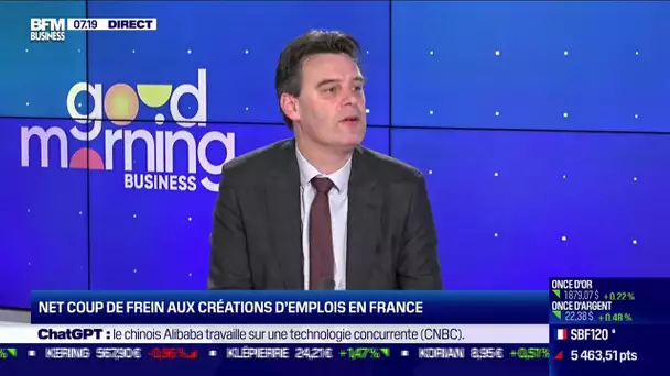 Denis Ferrand (Rexecode) : Net coup de frein aux créations d'emplois en France