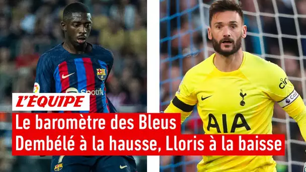 Coupe du monde 2022 : Dembélé à la hausse et Lloris à la baisse dans notre baromètre des Bleus