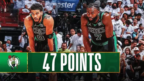 Jayson Tatum & Jaylen Brown Combine For 47 PTS In Celtics Game 5 Road Win!