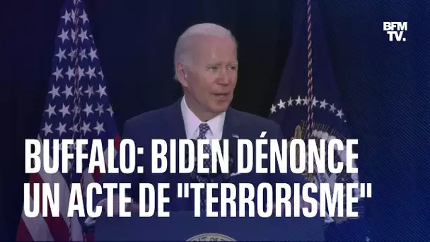 Tuerie de Buffalo: Joe Biden dénonce un acte de "terrorisme intérieur"