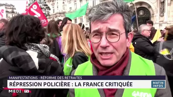 Répression policière : la France critiquée