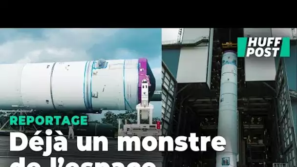 Ariane 6 arrivée sur son pas de tir, « l’aboutissement de dix ans de travail »