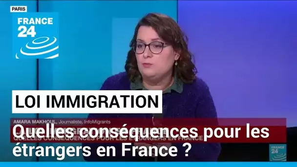 Loi immigration : quelles conséquences pour les étrangers en France ? • FRANCE 24