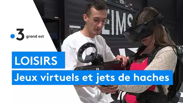 Activités estivales : salle de jeux en réalité virtuelle et lancer de haches