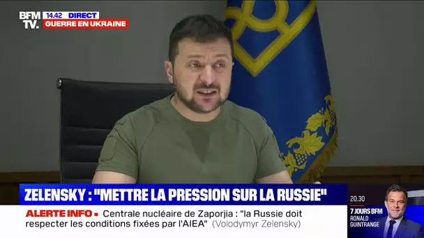 Volodymyr Zelensky: "Il est évident que la Russie ne veut pas de vraies négociations"