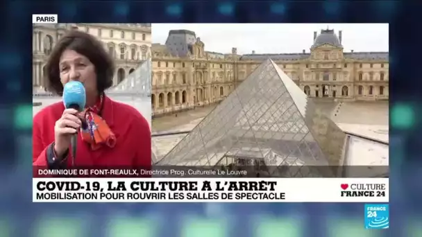 La culture à l'arrêt : le musée du Louvre relève le défi de la pandémie