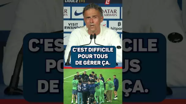 🎙️ Luis Enrique : “C'est joli de voir le soutien des supporters pour Donnarumma” #shorts