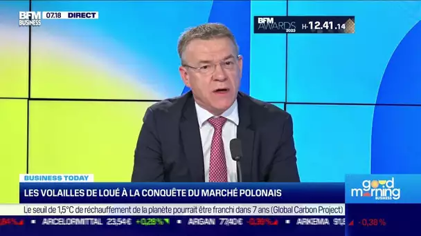 Philippe Gelin (LDC) : Les volailles de Loué à la conquête du marché polonais