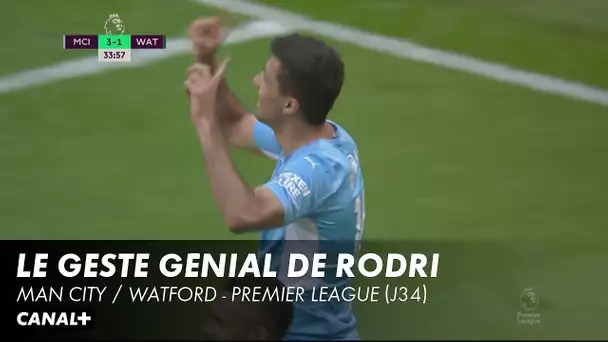 Le geste génial de Rodri - Man City / Watford