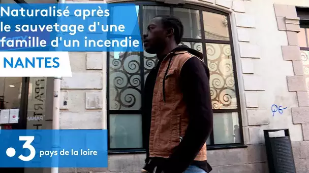 Nantes : Mohamed Zampou naturalisé après son sauvetage d'une famille lors d'un incendie