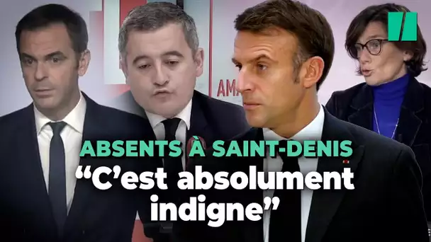 Macron et ses ministres blâment les absents aux rencontres de Saint-Denis