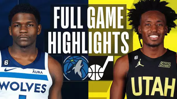 TIMBERWOLVES at JAZZ | FULL GAME HIGHLIGHTS | February 8, 2023
