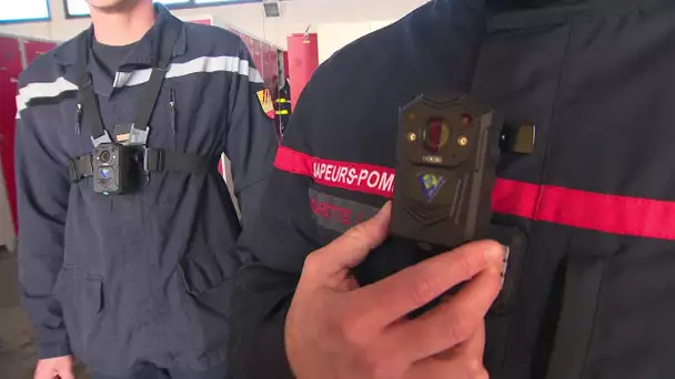 Perpignan : les pompiers s'équipent de caméras contre les agressions