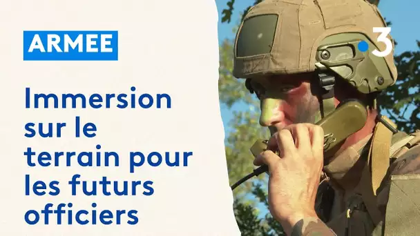 Première immersion sur le terrain pour les futurs officiers des écoles militaires de Draguignan