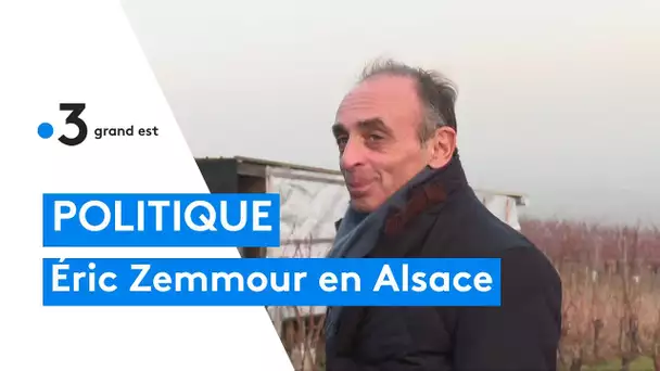 Éric Zemmour à la rencontre de ses soutiens en Alsace