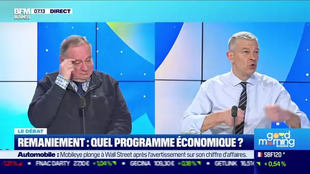 Nicolas Doze face à Jean-Marc Daniel : Remaniement, quel programme économique ?