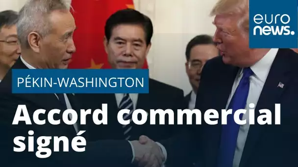 Accord commercial Pékin-Washington