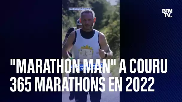 Au Royaume-Uni, un homme a couru un marathon par jour en 2022 pour des associations caritatives