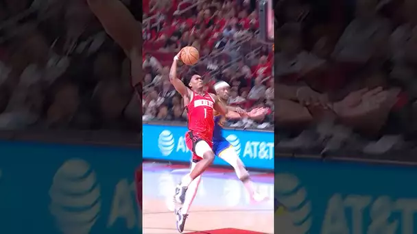 AMEN THOMPSON STEAL & SLAM!