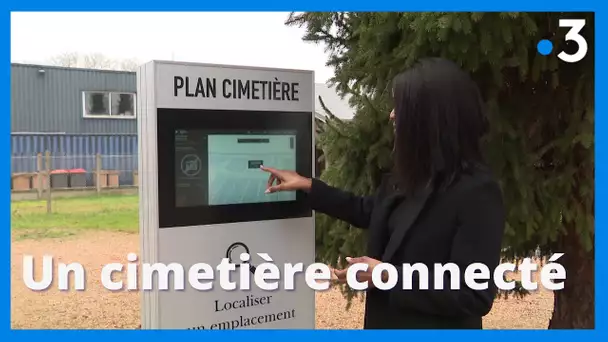 Un cimetière se met à l'ère du numérique à Dreux