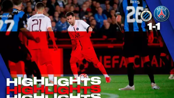 HIGHLIGHTS | BRUGES 1-1 PSG