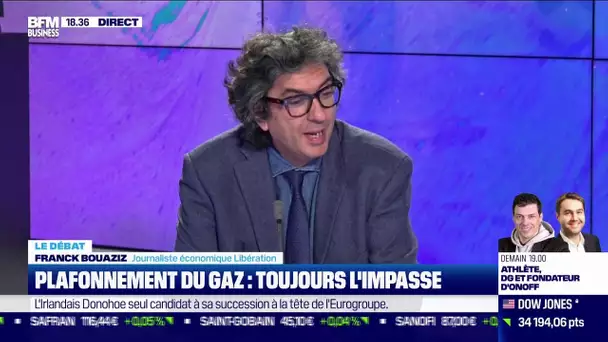 Plafonnement du prix du gaz: toujours pas d'accord