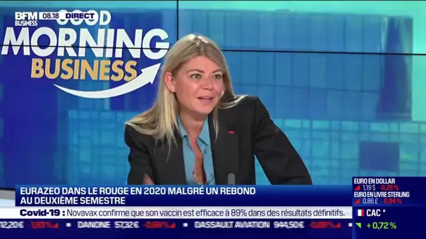 Virgine Morgon (Eurazeo) : Eurazeo dans le rouge en 2020 malgré un rebond au 2ème semestre