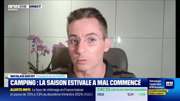 Nicolas Dayot (FNHPA) : Camping, la saison estivale a mal commencé