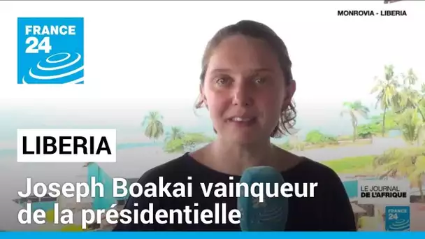 Liberia : Joseph Boakai élu président avec 50,64% des voix • FRANCE 24