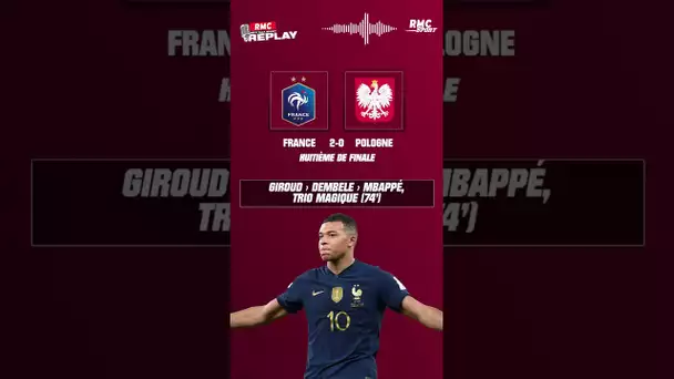 France - Pologne : Le boulet de canon de Mbappé assomme les Polonais (2-0)