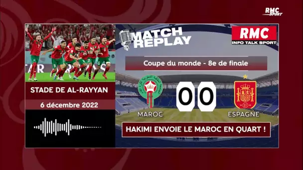 Maroc 0-0 Espagne : La catastrophique séance de tirs au but des Espagnols avec les commentaires RMC