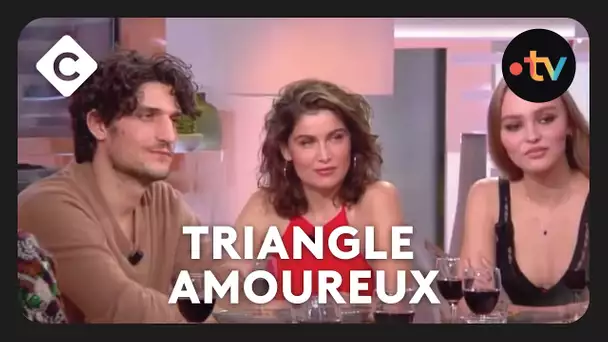Lily Rose Depp, Laetitia Casta et Louis Garrel : le triangle amoureux - C à Vous 17 décembre 2018