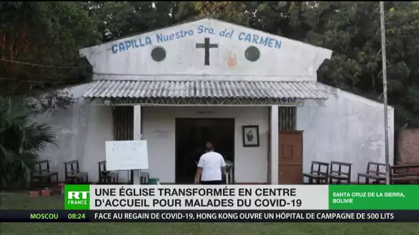 Bolivie : Une église transformée en hôpital