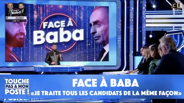 Cyril Hanouna à propos de "Face à Baba": "Je traite tous les candidats de la même façon"