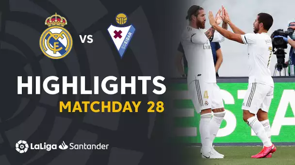 Highlights Real Madrid vs SD Eibar (3-1)