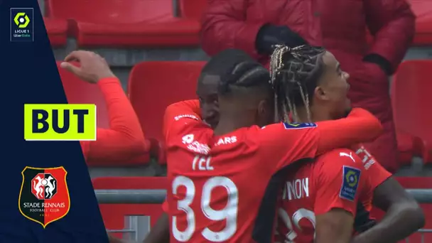 But Serhou GUIRASSY (90' +2 - SRFC) STADE RENNAIS FC - FC GIRONDINS DE BORDEAUX (6-0) 21/22