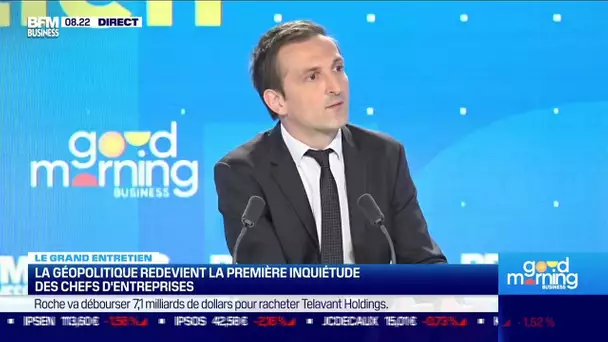 Jean-Christophe Caffet (Coface) : La géopolitique, la première inquiétude des chefs d'entreprise