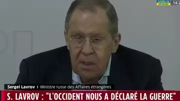 "L'occident nous a déclaré la guerre" Sergei Lavrov