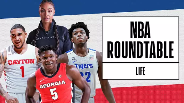 #NBADraft Prospects Catch Up With @Brittney Elena | James Wiseman, Obi Toppin, Anthony Edwards