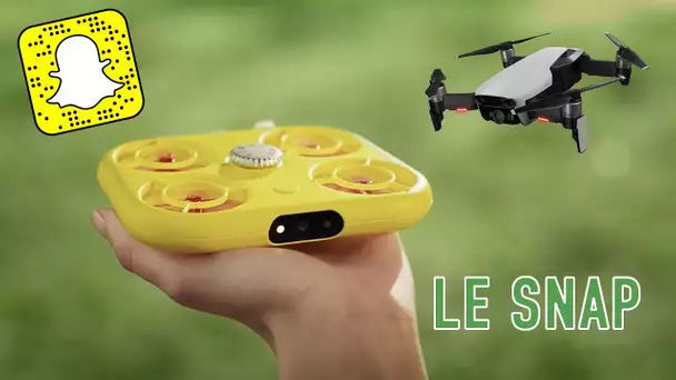 Le Snap #67 : Snapchat se lance dans le mini-drone