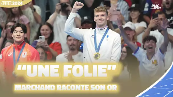JO 2024 / Natation: "Je me suis servi du bruit du public" Marchand raconte son sacre olympique