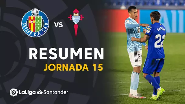 Resumen de Getafe CF vs RC Celta (1-1)